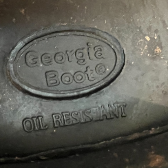 GEORGIA BOOT MEN'S SOFT TOES OIL RESISTANT WORK BOOTS, Size 10M - Picture 12 of 13